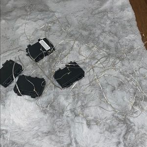 4 strands of fairy lights